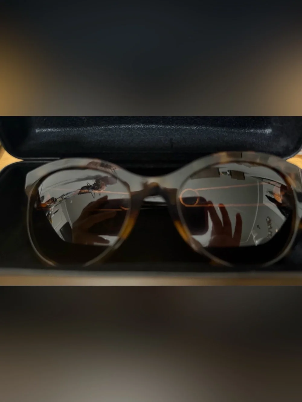 Versace Women Tortoiseshell Frame Sunglasses with Brown Lenses